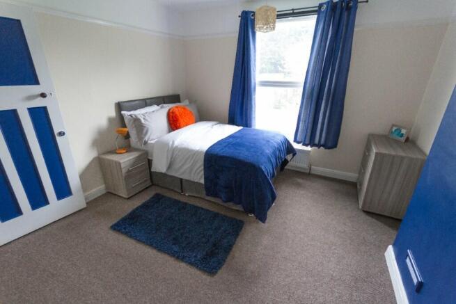 Navy Blue Room