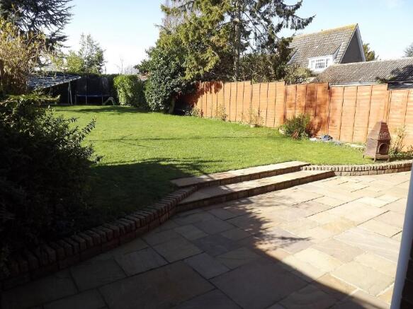 Rear Garden Patio