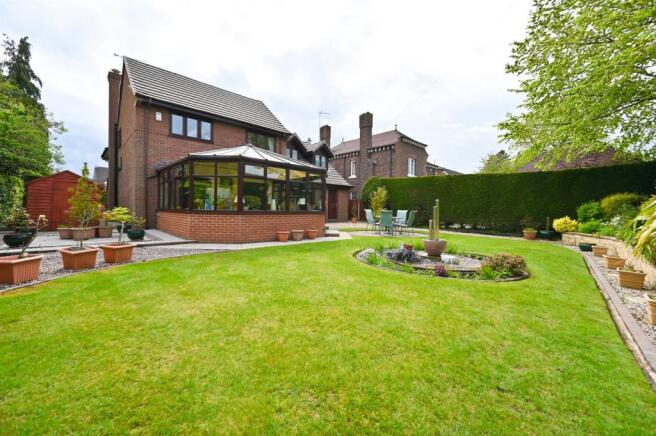 Landscaped gardens to rear