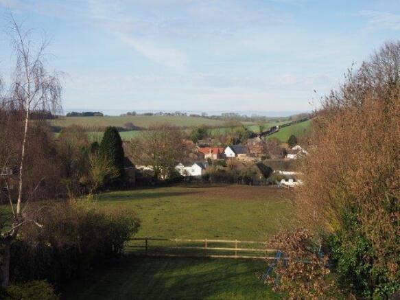 View from rear of house