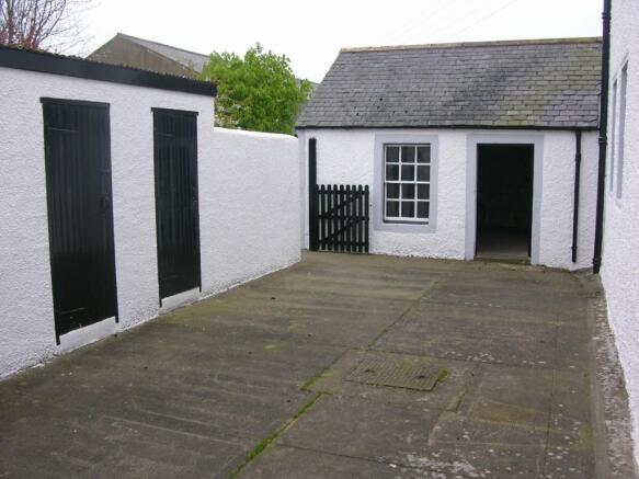 Rear Courtyard