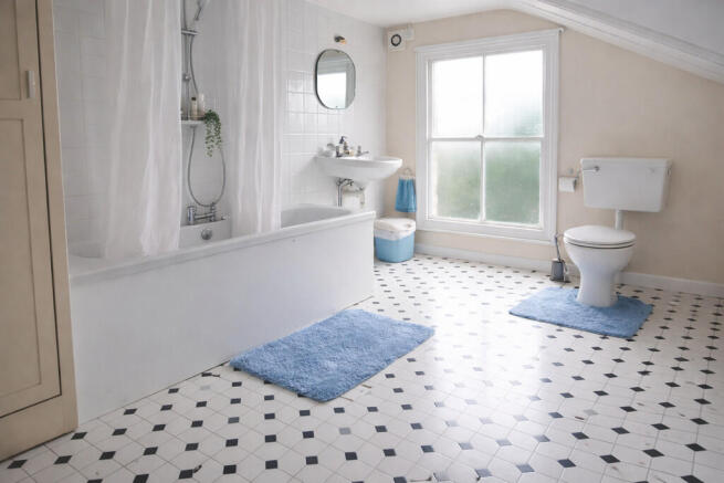 Shared Bathroom -...