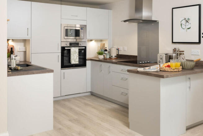 Show home kitchen