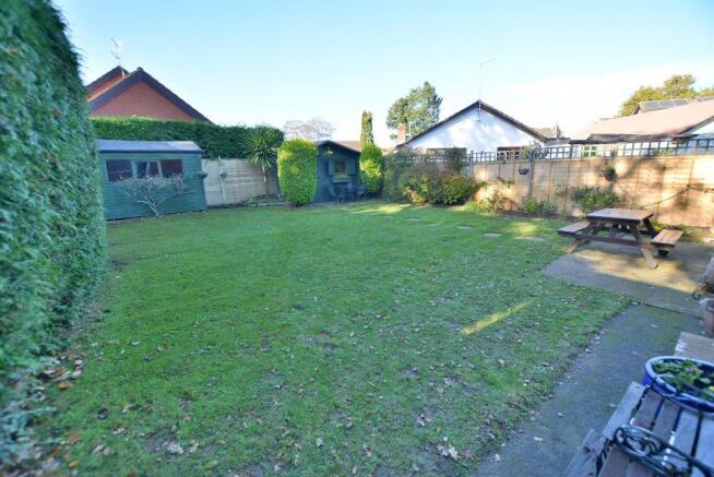 Rear garden