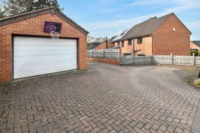 Driveway and Garage