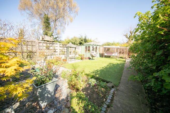 Rear garden