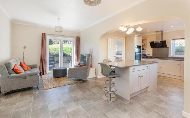 Kitchen/Dining/Living Space