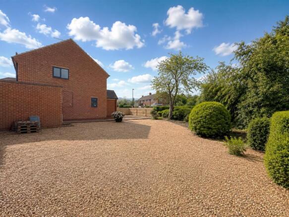 Side Elevation & Driveway