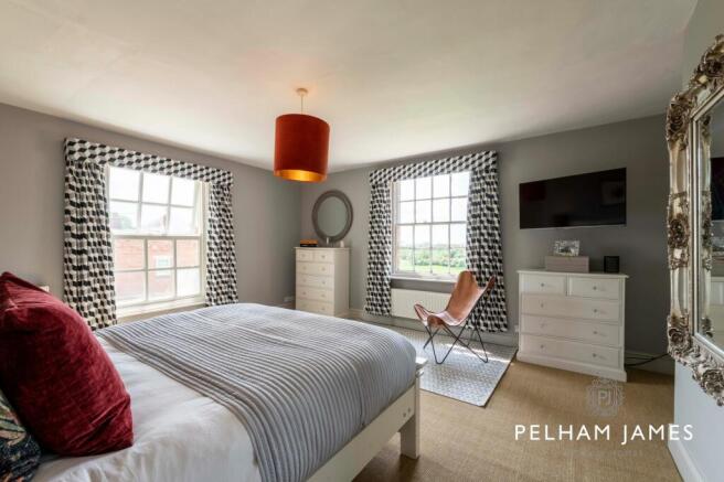 Principal Bedroom, Nettleham House, Tugby