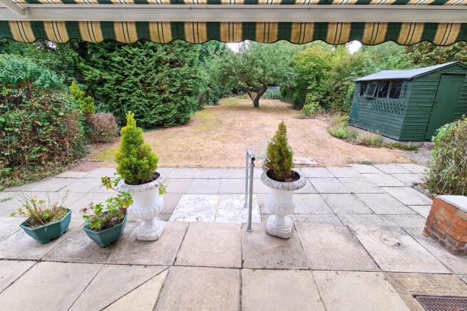 Patio and garden