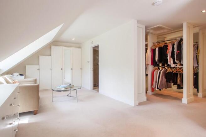 Master bedroom suite