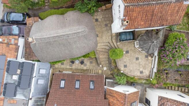Aerial View Garden