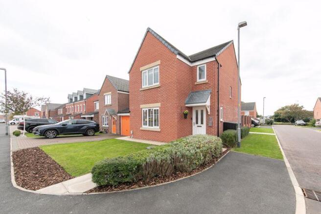 Front corner elevation