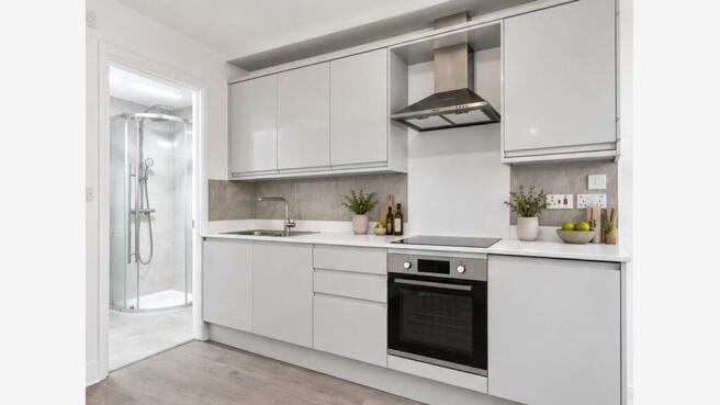 Open-Plan kitchen