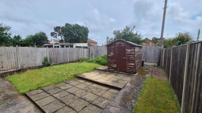 Rear garden