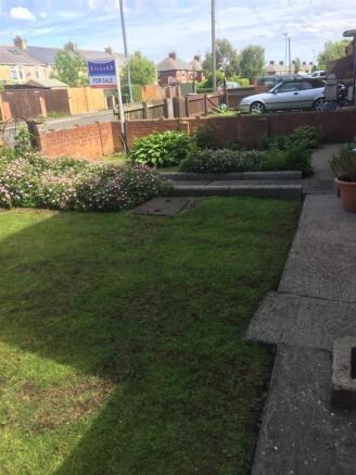 LAWNED FRONT GARDEN
