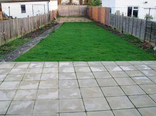 Rear garden