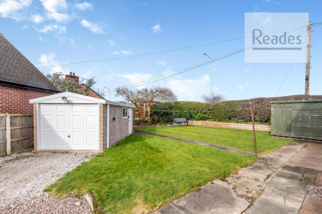 Rear garden