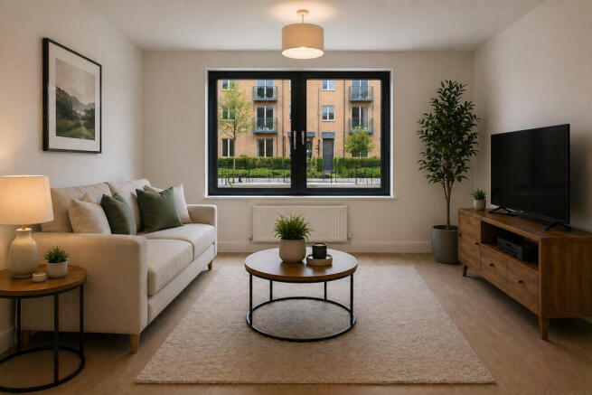 Living room CGI