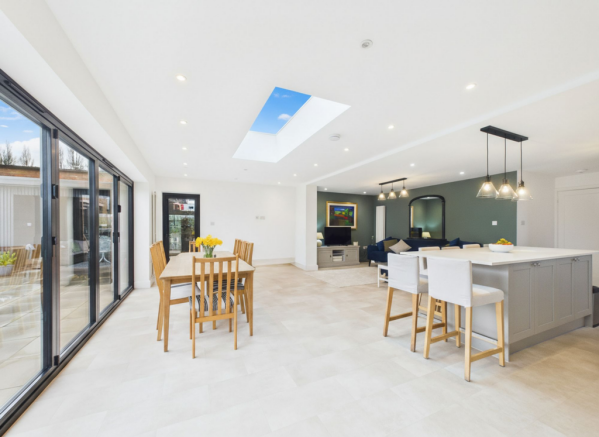 Open Plan Living Dining Kitchen