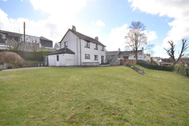 Rear garden and hous