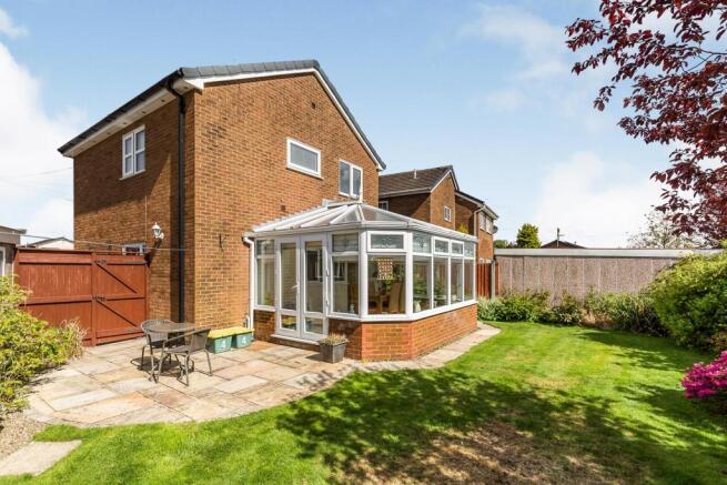 Rear of Property