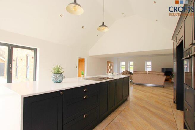 Kitchen diner living view 3