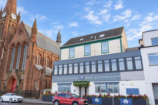 2-bed flat on Flat 3, 86 Gallowgate Street, Largs, KA30 8LZ, £69,000