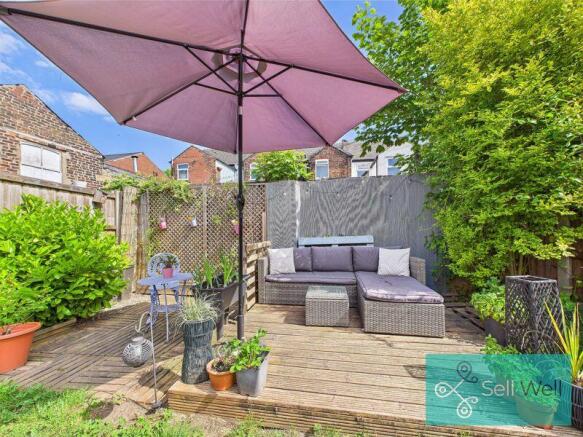 Rear garden