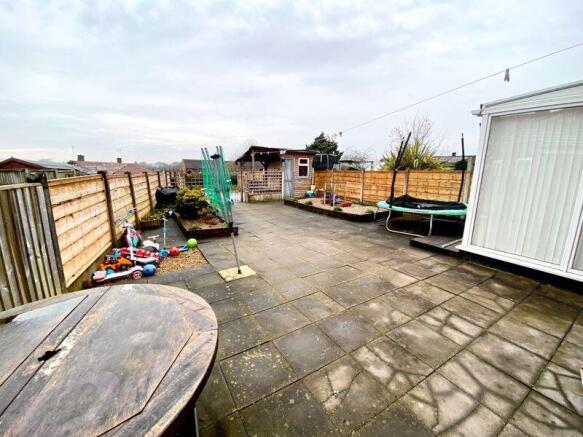 Rear Paved Garden