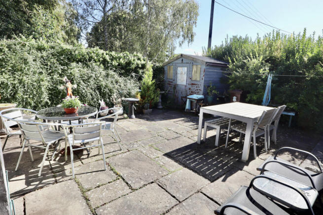 Rear garden