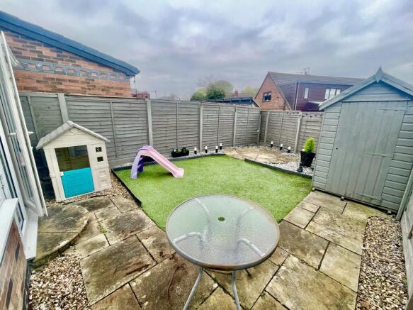 Rear garden