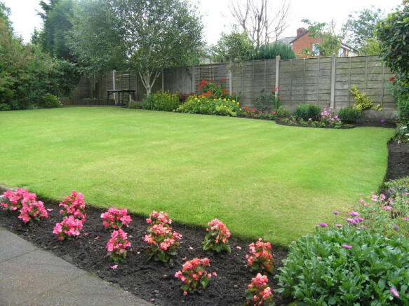 Rear garden