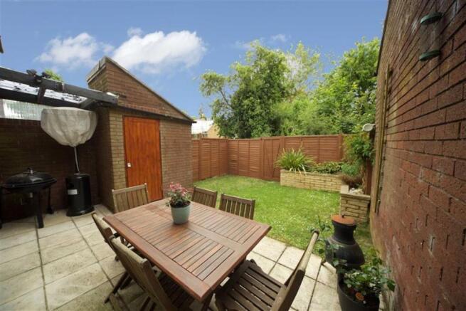 Rear garden