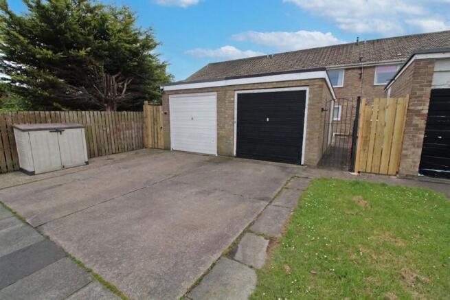 Driveway and Garage