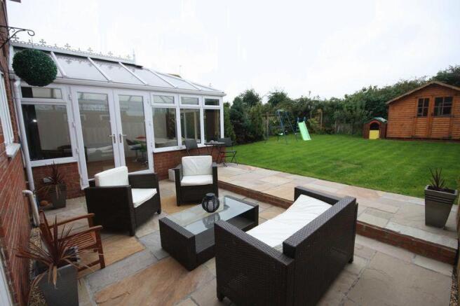 Rear garden