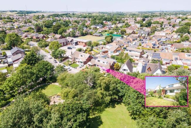 Front distant aerial