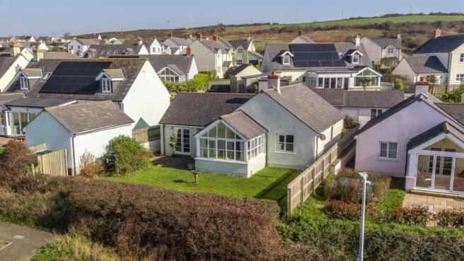 Rear of the property