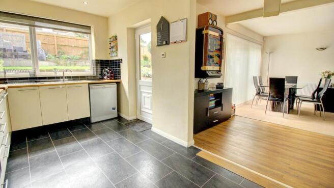 Kitchen toward Dining
