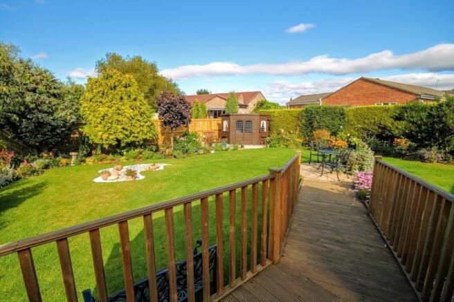 Rear garden