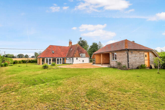 Rear and Barn View
