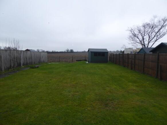Rear garden