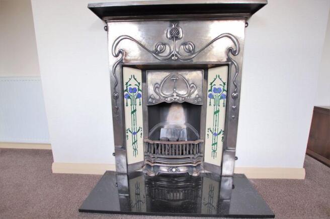 Feature fireplace