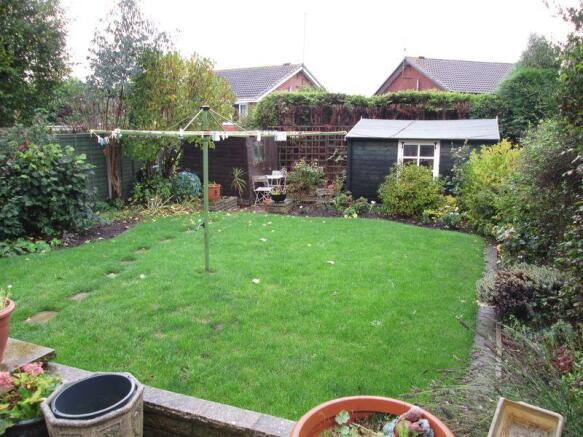 Rear garden