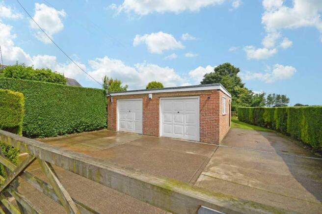Double garage