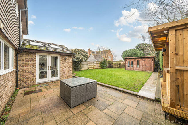 Rear garden