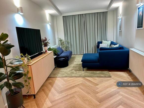 Bright Living Room With Modern Furnishings
