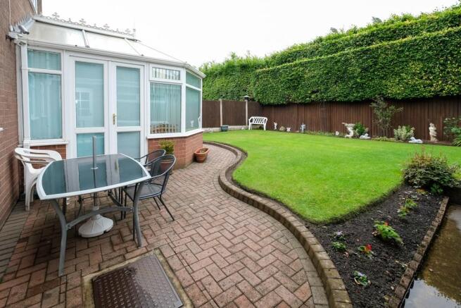 Rear garden