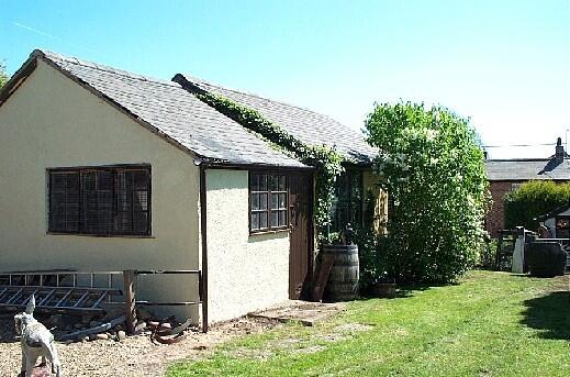 Rear of Garage