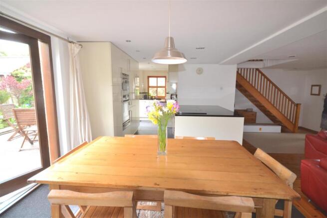 Dining area and kitc